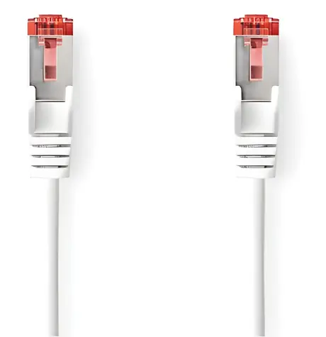 Nedis CAT6 S/FTP bílá / Síťový kabel / RJ45 - RJ45 / 3 m / LSZH