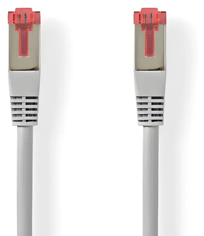 Nedis SFTP CAT6 0,5 m šedá / Patch kabel / RJ45-RJ45