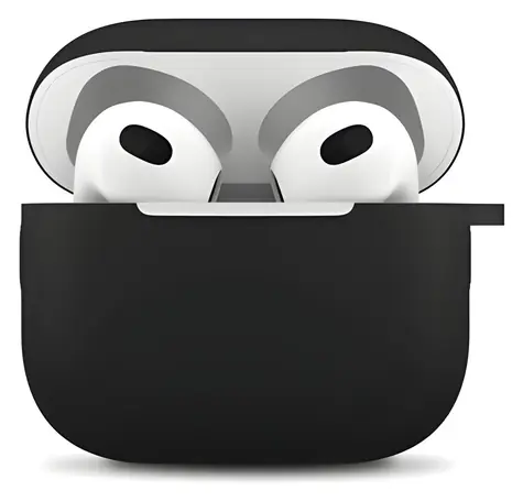 Next One Silicone Case černá / Pouzdro / pro Apple AirPods 3