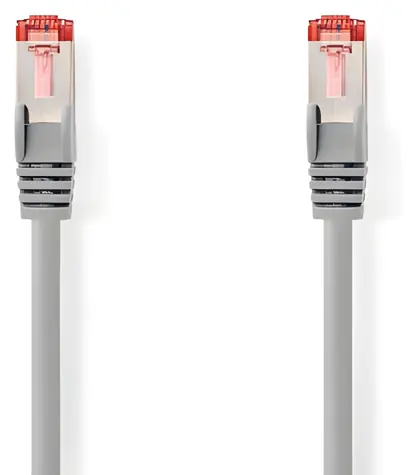 Nedis CAT6 S/FTP 15 m šedá / Síťový kabel / RJ45 - RJ45 / LSZH