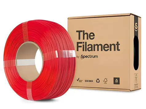 Spectrum The Filament ReFill technical red / Filament / PLA / 1,75 mm / 1 kg