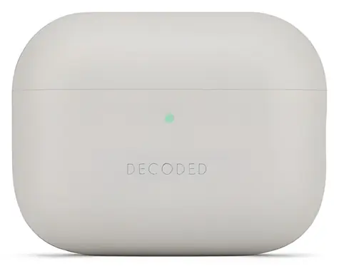 Decoded AirCase šedá / Pouzdro / pro Apple AirPods Pro 3 / Silikonové