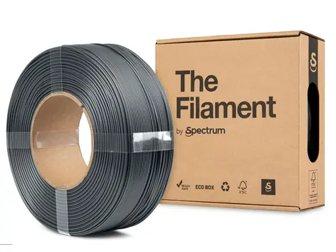 Spectrum The Filament ReFill PLA Lite šedá / Filament / PLA / 1,75 mm / 1 kg