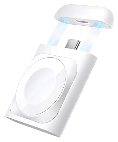 ESR Portable Charger bílá / Přenosná nabíječka pro Apple Watch