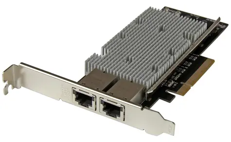 StarTech 2-Port 10GbE PCIe síťová karta / Síťová karta / PCIe / Intel X540 / 2x RJ45 / 10 Gbps