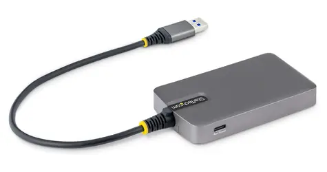 StarTech USB-A Hub 4 porty šedá / 4x USB-A / 5 Gbs / 0,3 m