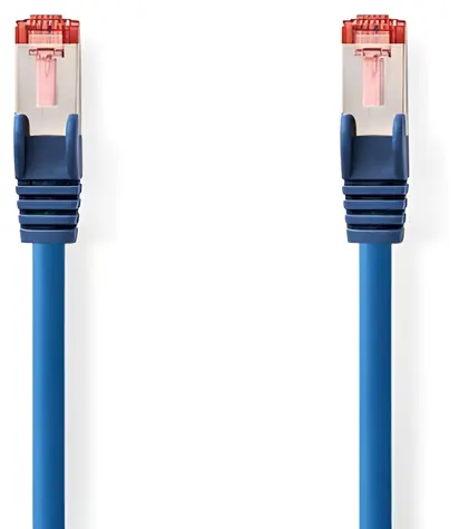 Nedis CAT6 S/FTP 3m modrá / Síťový kabel / LSZH