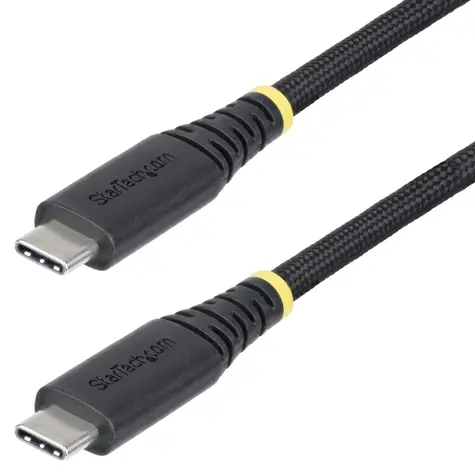 StarTech USB-C kabel 3 m 240 W černá / Nabíjecí kabel / USB-C - USB-C / PD