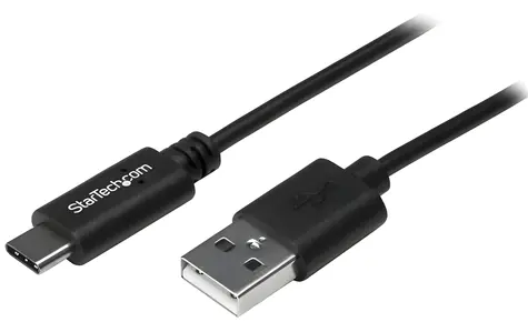 StarTech černá / Kabel USB-C na USB-A / 2 m / USB 2.0 / 480 Mbps