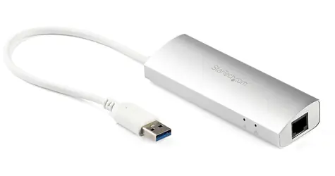 StarTech USB 3.0 HUB 3 porty / Gigabit Ethernet / 5 Gbps