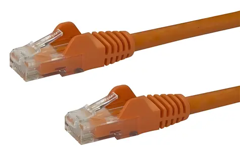 StarTech oranžová / Patch kabel UTP CAT6 / 0,5 m / RJ-45 / PoE