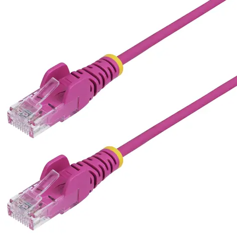 StarTech CAT6 Slim růžová / Síťový kabel / U/UTP / RJ-45 / 7 m / PVC