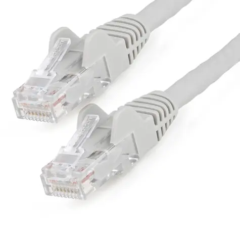 StarTech šedá / Patch kabel / UTP CAT6 / LSZH / 0,5 m / RJ-45
