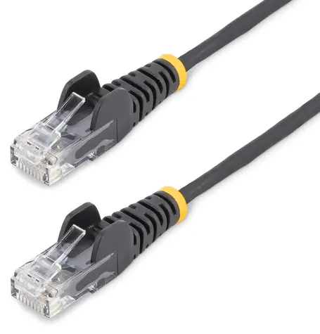 StarTech CAT6 Snagless černá / Síťový kabel / RJ-45 / 2,5 m / AWG 28