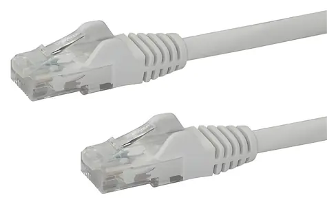 StarTech bílá / Patch kabel UTP Cat6 / 2 m / RJ-45 / PoE