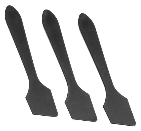 Thermal Grizzly TG-AS-3 / Špachtle na teplovodivou pastu / 3 ks / plast / černá