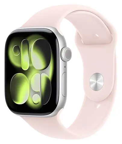 Apple Watch Sport Band 46mm (S/M) světle růžová / Sportovní pásek pro Apple Watch