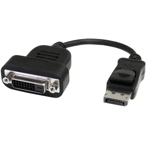 StarTech černá / Adaptér / DisplayPort na DVI-D / aktivní