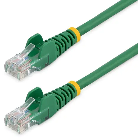 StarTech zelená / Patch kabel / UTP Cat5e / RJ-45 / 0,5 m / PoE