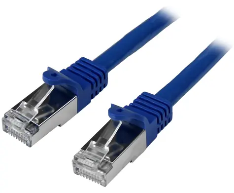 StarTech patch kabel Cat6 SFTP modrá / 2x RJ-45 / 2 m