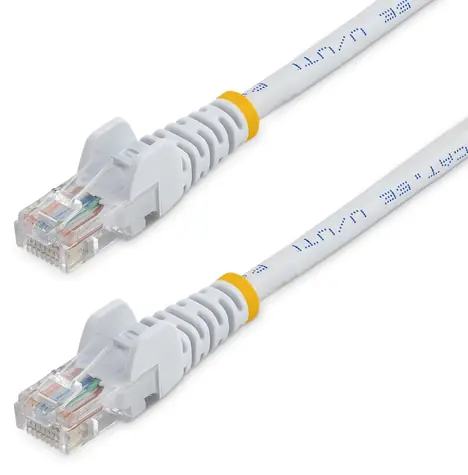 StarTech bílá / Patch kabel / UTP Cat5e / RJ-45 / 3 m / PoE