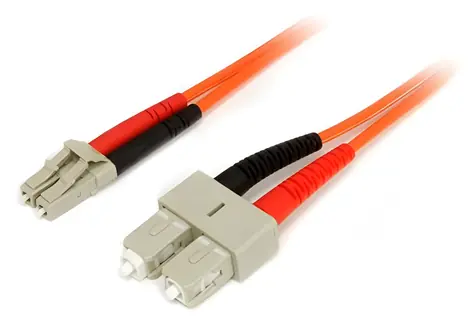 StarTech optický patch kabel LC-SC oranžová / 1 m