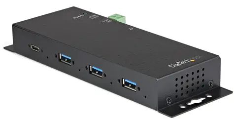 StarTech USB-C Hub 4 porty černá / USB hub / 3x USB-A / 1x USB-C / 10 Gbps