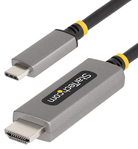 StarTech kabel USB-C na HDMI šedá / Kabel / 3 m / 7680x4320 / HDR10