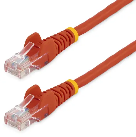 StarTech CAT5e červená / Patch kabel / UTP / RJ-45 / 10 m / PoE