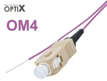 Optix SC / Optický pigtail / 50/125 OM4 / 2m