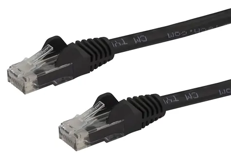 StarTech Snagless černý / Patch kabel / UTP Cat6 / RJ-45 / 10 m / PoE