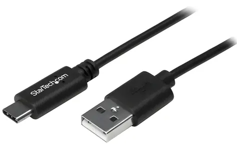 StarTech 2m černá / Kabel USB-A na USB-C / 480 Mbit/s / Balení 10 ks