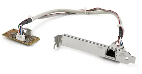 StarTech Mini PCIe Gigabit síťová karta / Síťová karta / 1x RJ-45 / Realtek RTL8111E