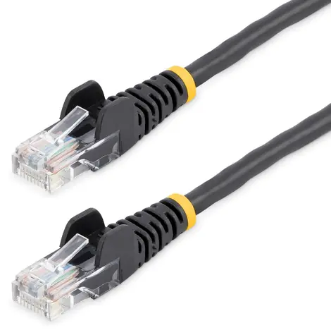 StarTech CAT5E černá / Patch kabel / UTP / 5 m / RJ-45 / PoE
