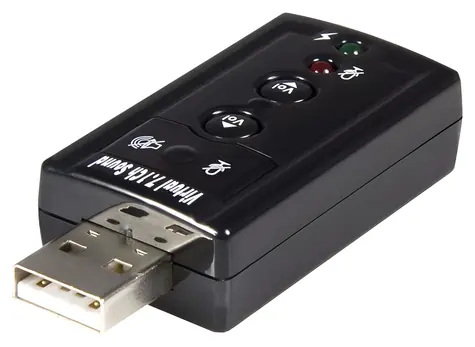 StarTech USB zvukový adaptér / Externí zvuková karta / 7.1 kanálů / USB / C-Media CM108