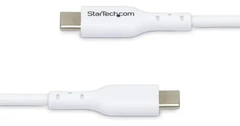 StarTech bílá / Kabel USB-C - USB-C / 2 m / 2 ks / USB 2.0