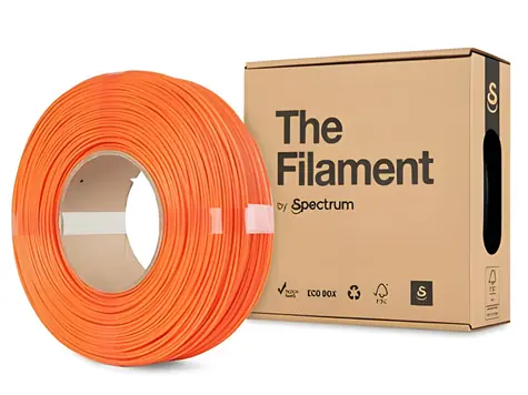 The Filament ReFill PLA Machinery Orange / Tisková struna / 1,75 mm / 1 kg