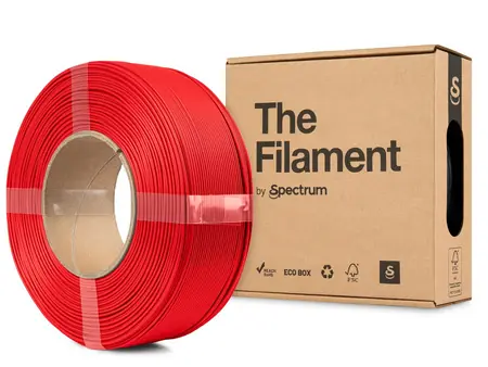 Spectrum The Filament červená / Tisková struna / PLA Lite / 1.75mm / 1kg / ReFill