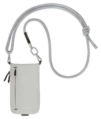 SwitchEasy Utility Crossbody Bag Cement Gray, šedý popruh / Taška přes rameno / Popruh na telefon 8,3 mm