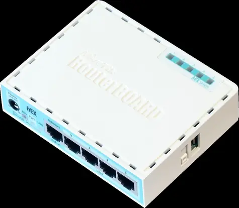 MikroTik RB750Gr3 hEX / Router / 5x Gigabit LAN / 880 MHz / 256 MB RAM / L4