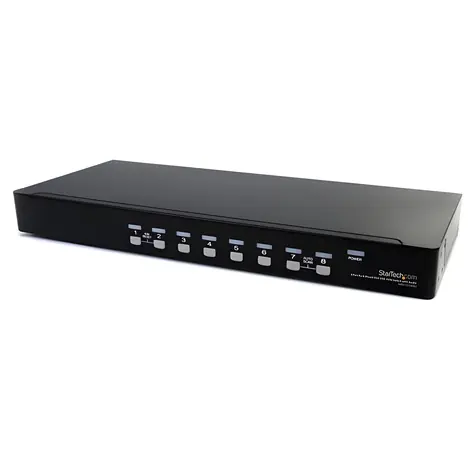StarTech 8-portový USB VGA KVM switch / KVM switch / 1U rack 19