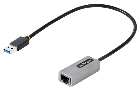 StarTech adaptér USB na LAN šedá / Adaptér / Gigabit Ethernet / Realtek RTL8153