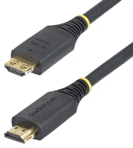 StarTech černá / HDMI kabel / 5 m / 4K 60Hz / HDR10 / úchytové konektory