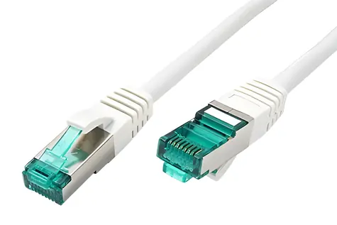 EFB S/FTP patchkabel bílý / Síťový kabel / cat. 6a / LSOH / 25 m