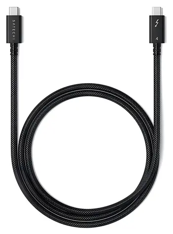 Satechi Thunderbolt 4 Pro Cable Space Gray / Kabel / Thunderbolt 4 / 8K/60Hz / 240 W / 1 m