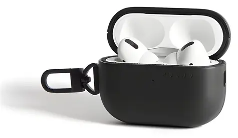 MUJJO Echelon černá / Pouzdro / Apple AirPods Pro 2