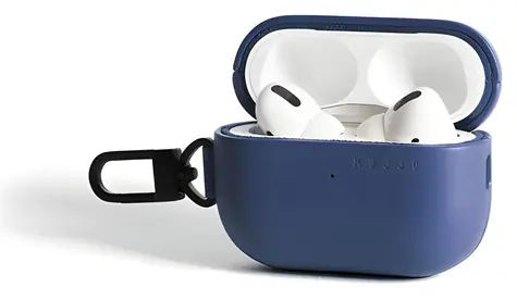 MUJJO Echelon Monaco Blue / Pouzdro / Apple AirPods Pro 2
