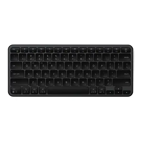 Satechi Slim EX1 Space Black / Bezdrátová klávesnice