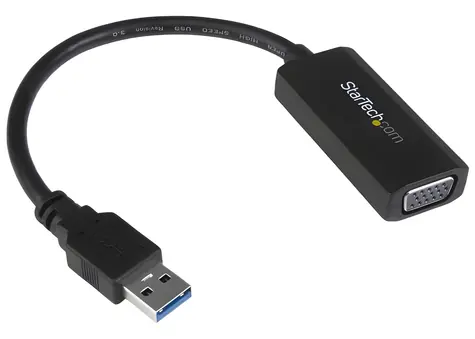 StarTech adaptér USB 3.0 na VGA černá / Adaptér / Fresco FL2000DX / max. 1920 x 1200 px / 16/32bit