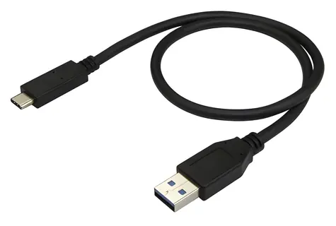 StarTech USB-C 0,5 m černá / USB kabel / USB-C (M) – USB-A (M) / 10 Gbps